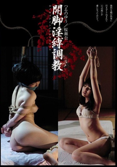 開脚淫縛調教 つるのゆう 桜瀬奈 - Poster