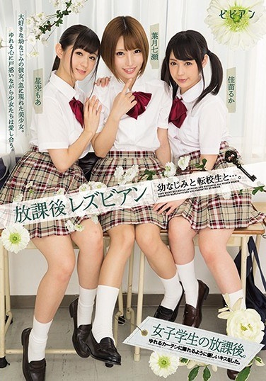 After School Lesbian Childhood Friend And Transfer Student .... - Poster