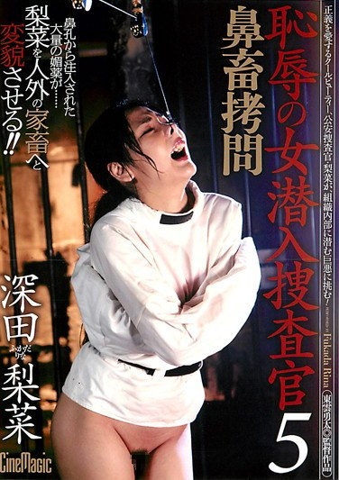恥辱の女潜入捜査官5 鼻畜拷問 深田梨菜 - Poster