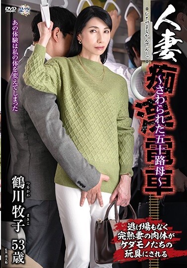 Married Woman Slut ● Train ~ Touched Fifty Mother ~ Makiko Tsurukawa - Poster