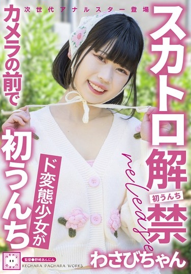 スカトロ解禁 わさびちゃん ド変態少女がカメラの前で初うんち - Poster
