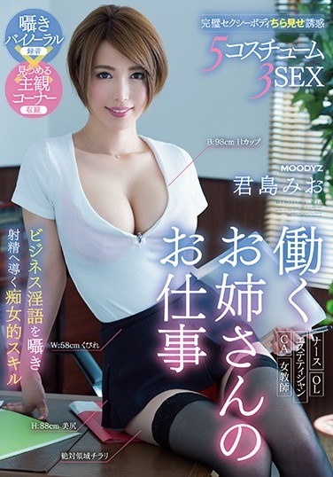 Working Sister's Job Business Skill Leaning Whisper To Fuck Ejaculate Skill Kimishima Mio - Poster