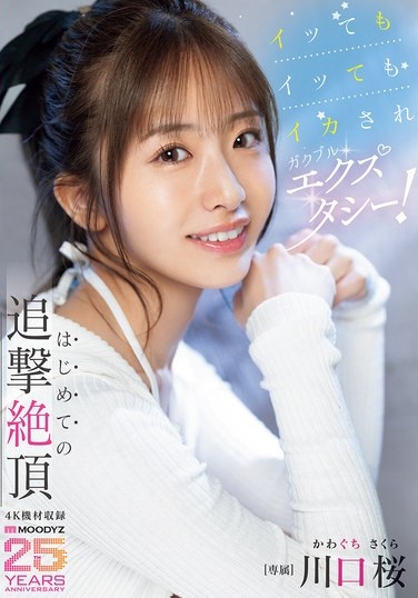 No Matter How Many Times She Cums, She's In Trembling Ecstasy! Sakura Kawaguchi's First Chase Climax - Poster