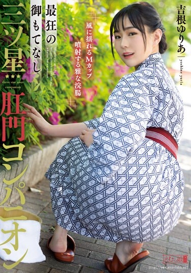 Crazy Hospitality Three Star Anal Companion Yuria Yoshine - Poster