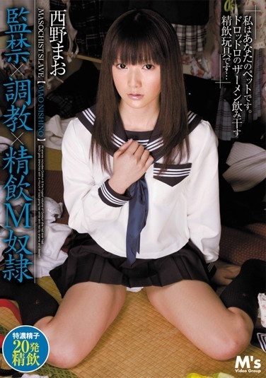 Nishino M Slave Drinking Mao Sperm × × Confinement Torture - Poster