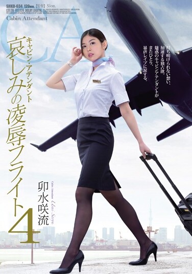 Cabin Attendant Sorrow Of Humiliation Flight 4 Thin Saki-ryu - Poster