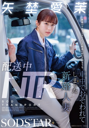 配送中NTR 既婚ベテランドライバーの配送に付いて回るうち車中でおそわれてしまった新婚人妻 矢埜愛茉 - Poster