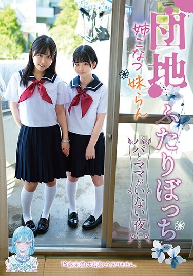 Two People In The Housing Complex, My Sister Konatsu And Imouto Ran, On A Night When Mom And Dad Aren't Around... - Poster