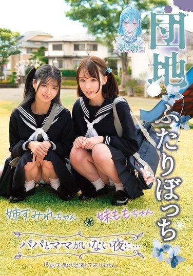 Two People In The Housing Complex, Older Sister Sumire-chan And Younger Sister Momo-chan, On A Night When Mom And Dad Aren't Around... - Poster